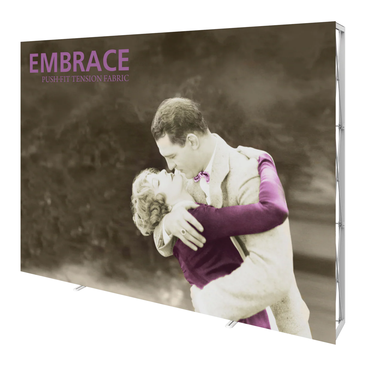 10ft x 8ft Embrace Push-Fit Tension Fabric Display