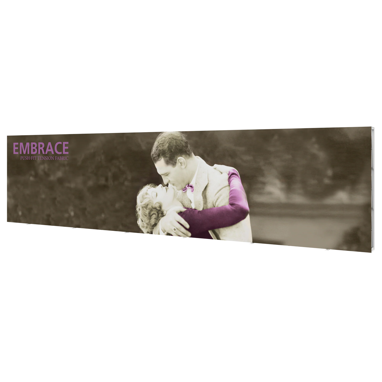 30ft x 8ft Embrace Push-fit Tension Fabric Display