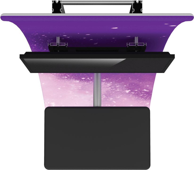 Formulate Tension Fabric Kiosk 01