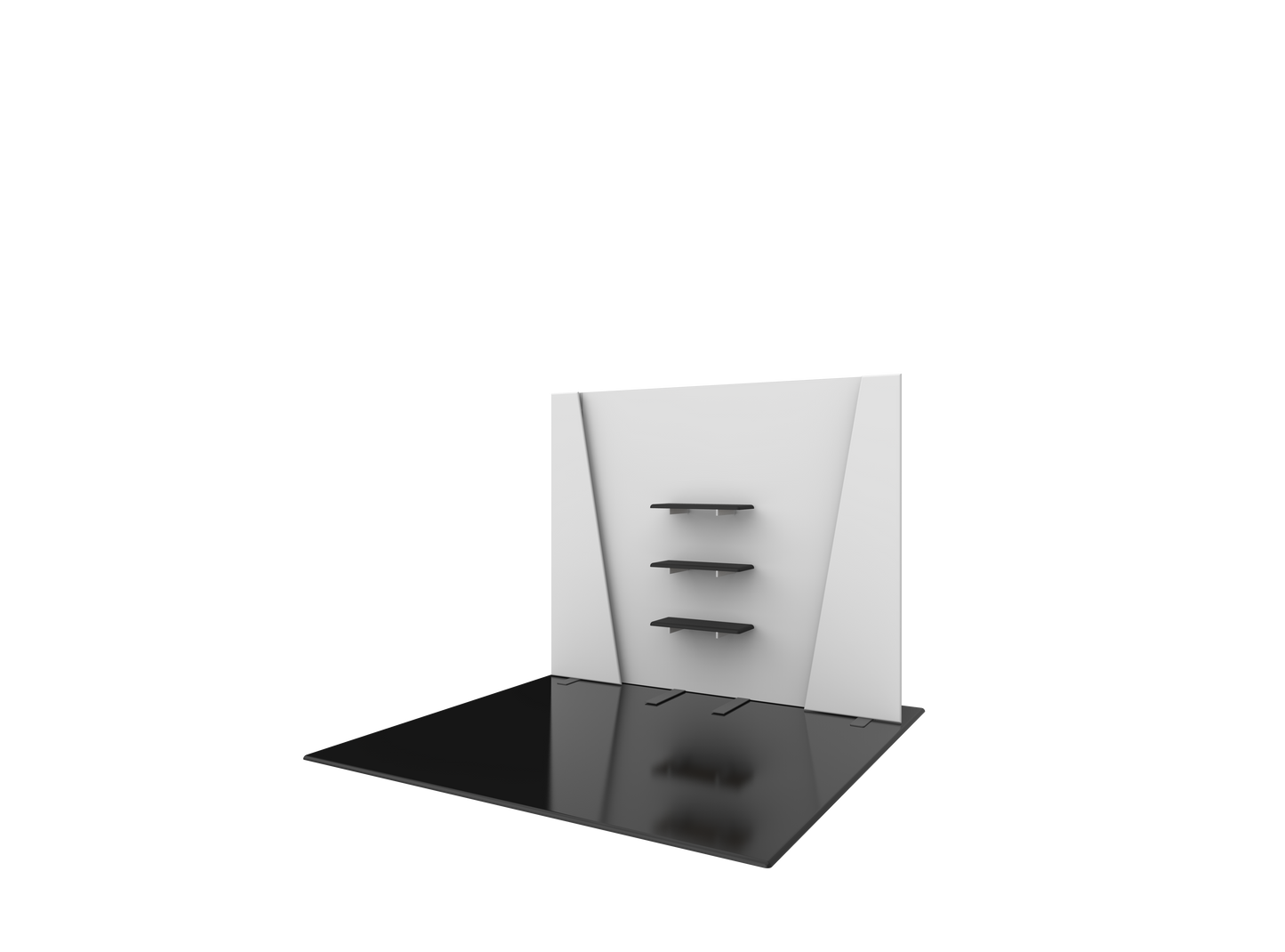 10ft x 8ft Hybrid Pro Modular Backwall Kit 27