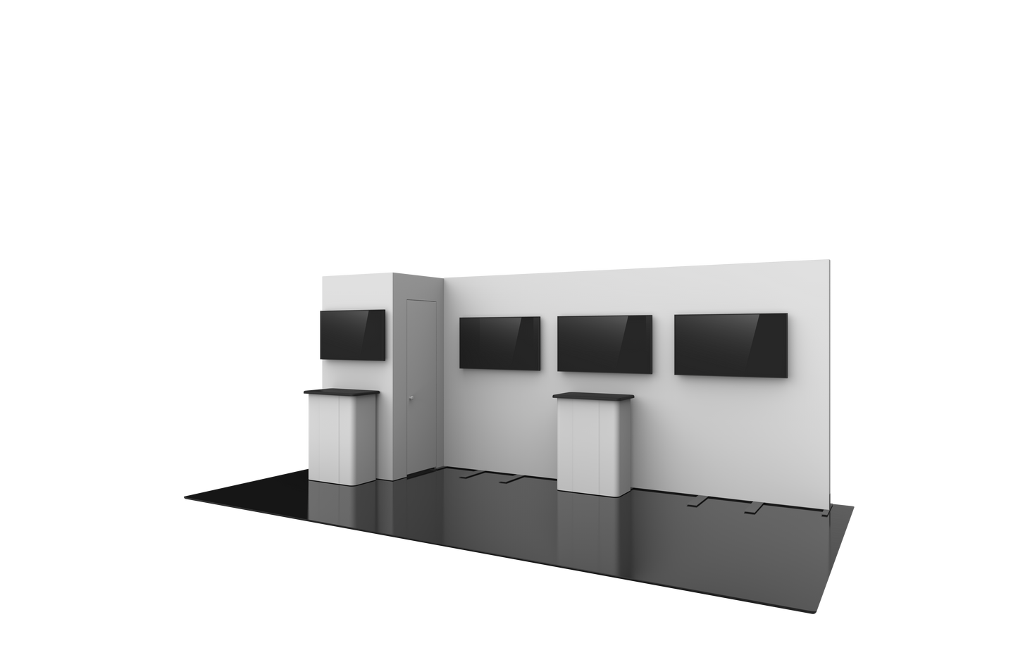 20ft x 10ft Hybrid Pro Modular Backwall Kit 25