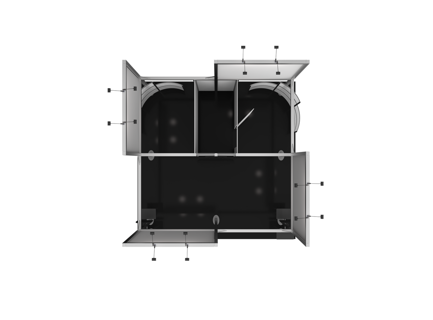 20ft x 20ft Hybrid Pro Modular Island Kit 19