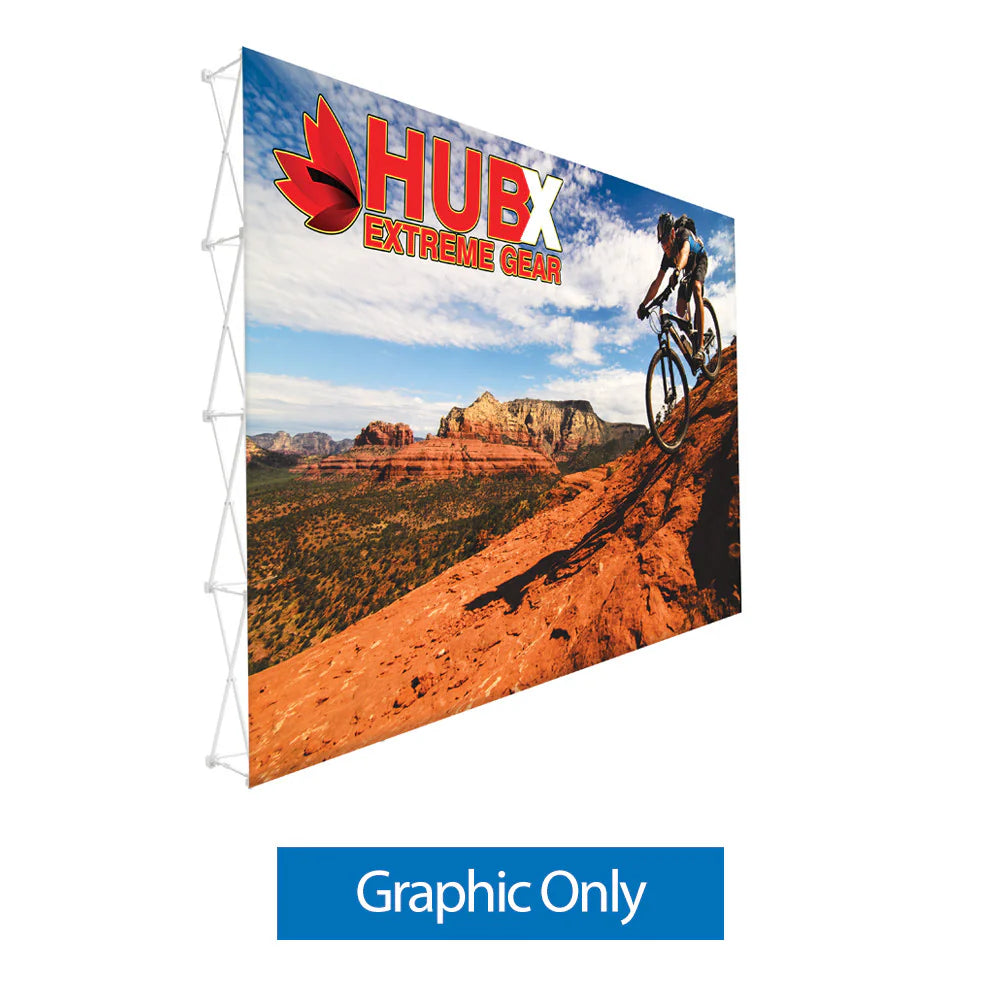15'x10' RPL Fabric Pop Up Display Straight