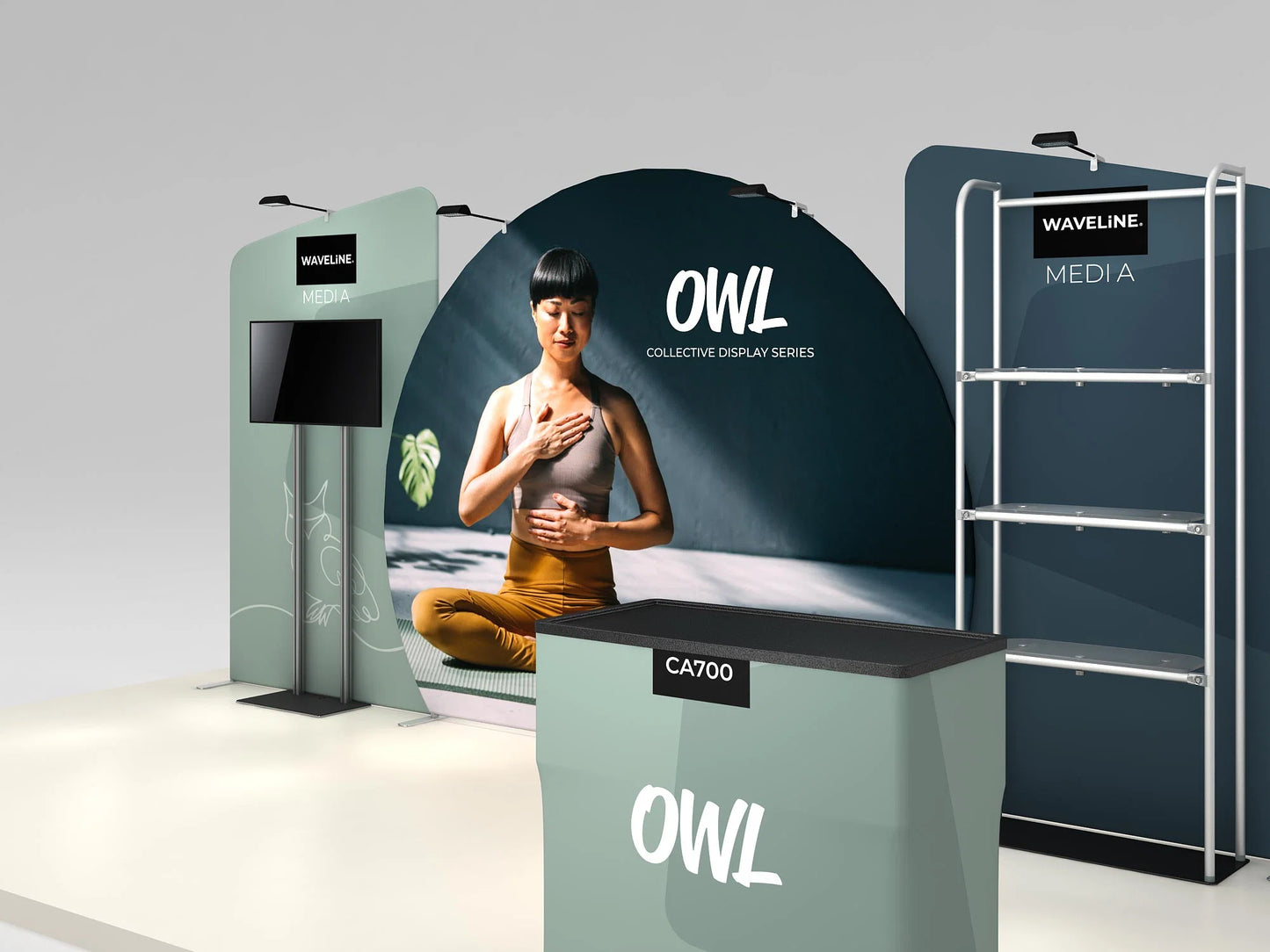 10ft x 20ft Owl Inline Display