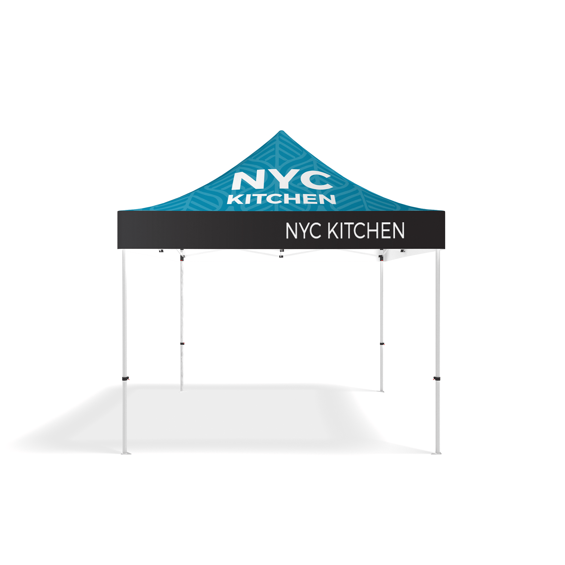 10ft Pop - up Canopy Tent Double - sided (Half Walls Graphic Only) - All4Displays