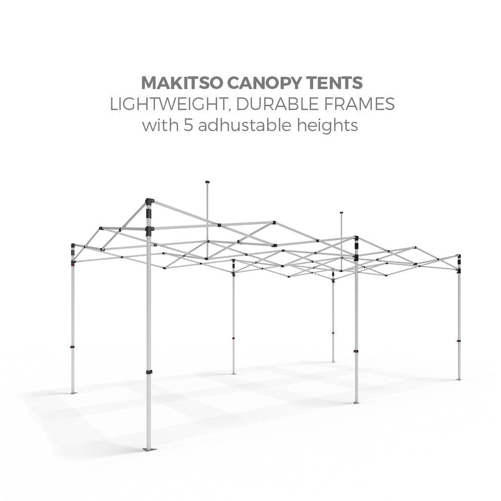 20ft Pop - up Canopy Tent Double - sided (Full Wall Graphic Only) - All4Displays