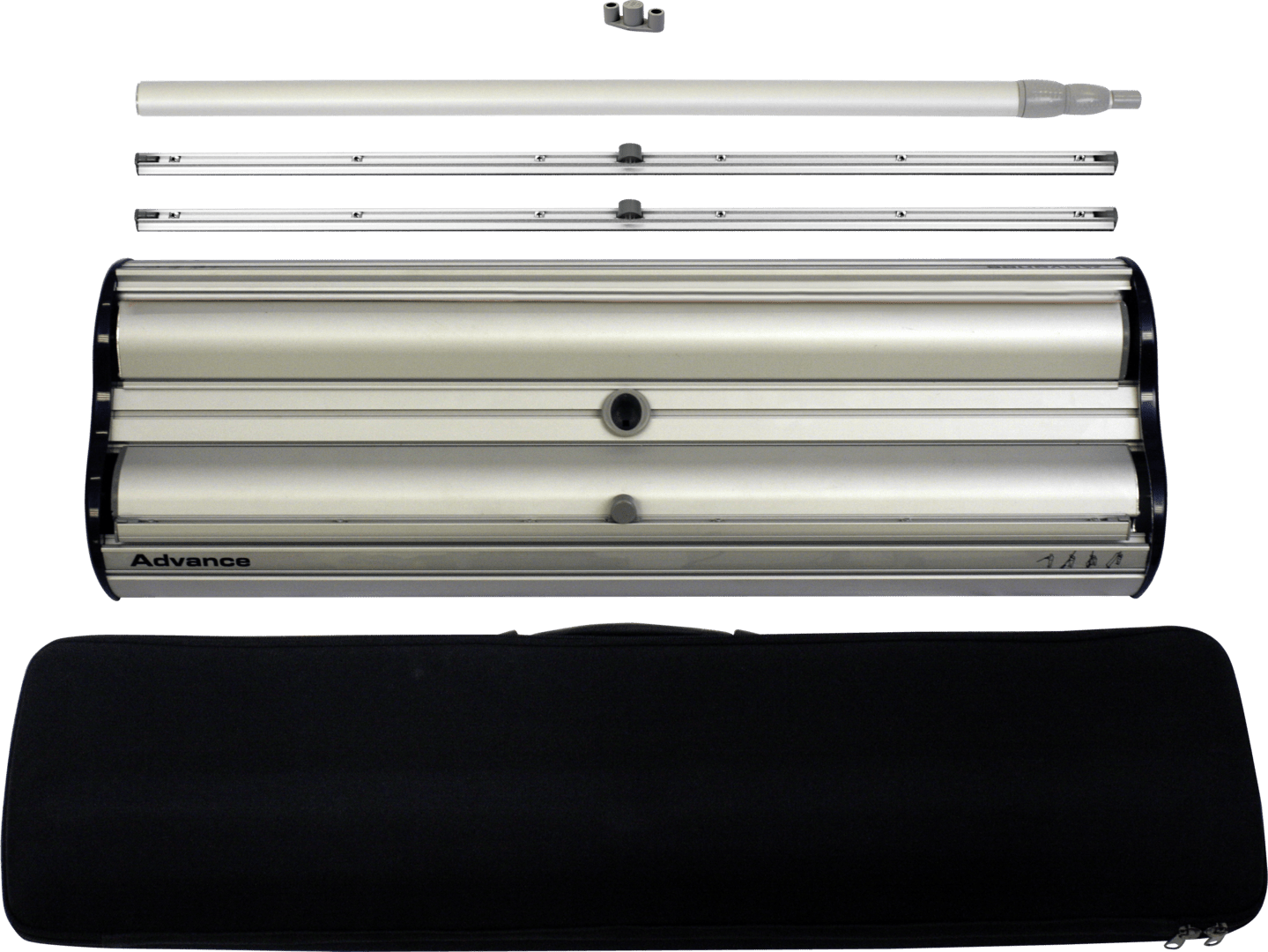 31.5in Advance 800 Retractable Banner Stand (Supreme Melinex Graphic Package) - All4Displays