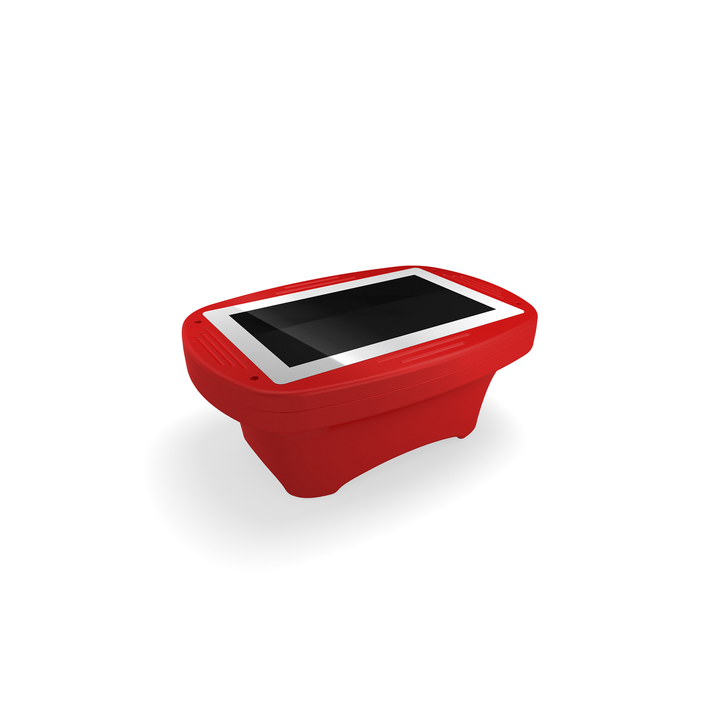 32in Sslab Jr 4K UHD Digital Signage Table Top, Kiosk, or Game Play (Red) - All4Displays