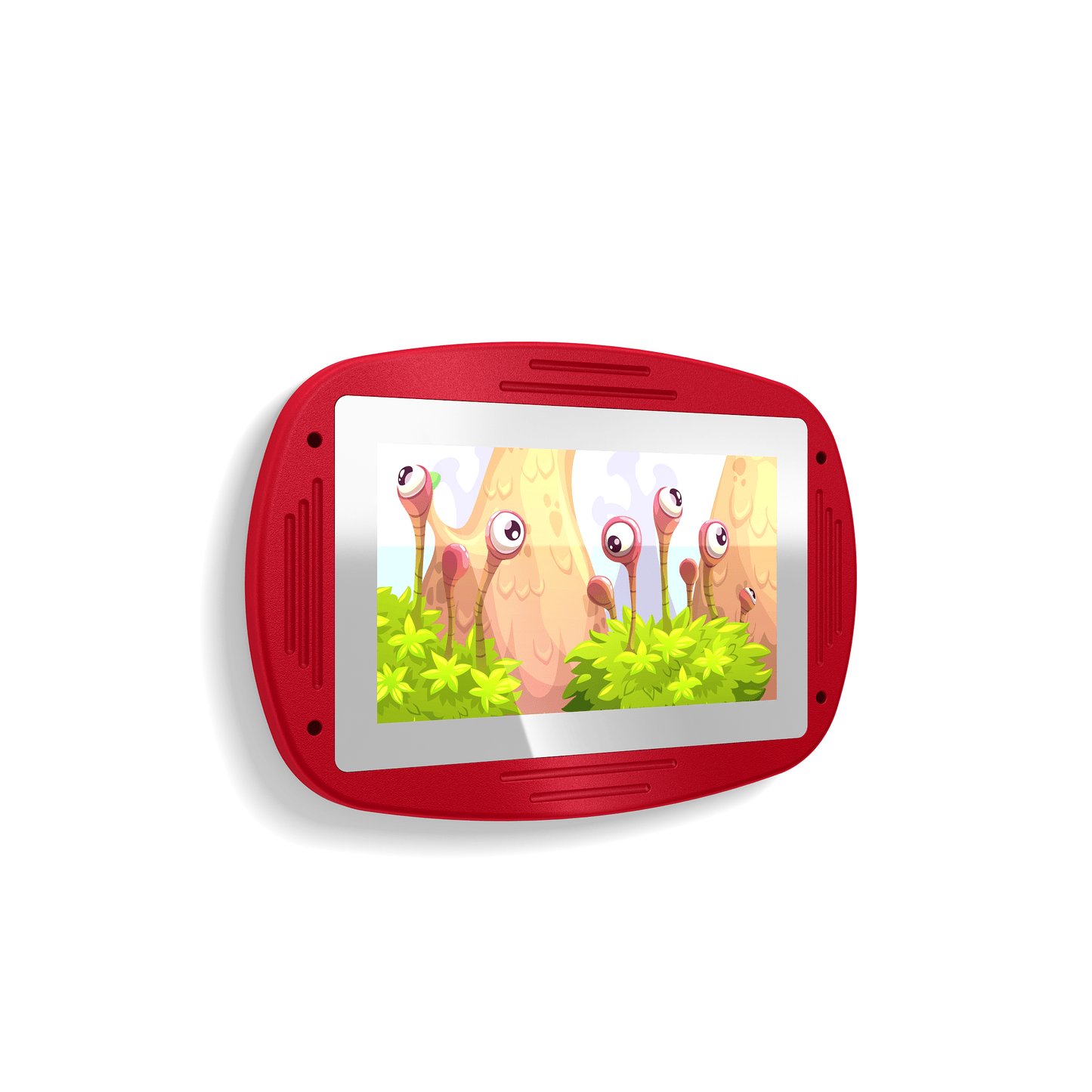 32in Sslab Jr 4K UHD Digital Signage Table Top, Kiosk, or Game Play (Red) - All4Displays