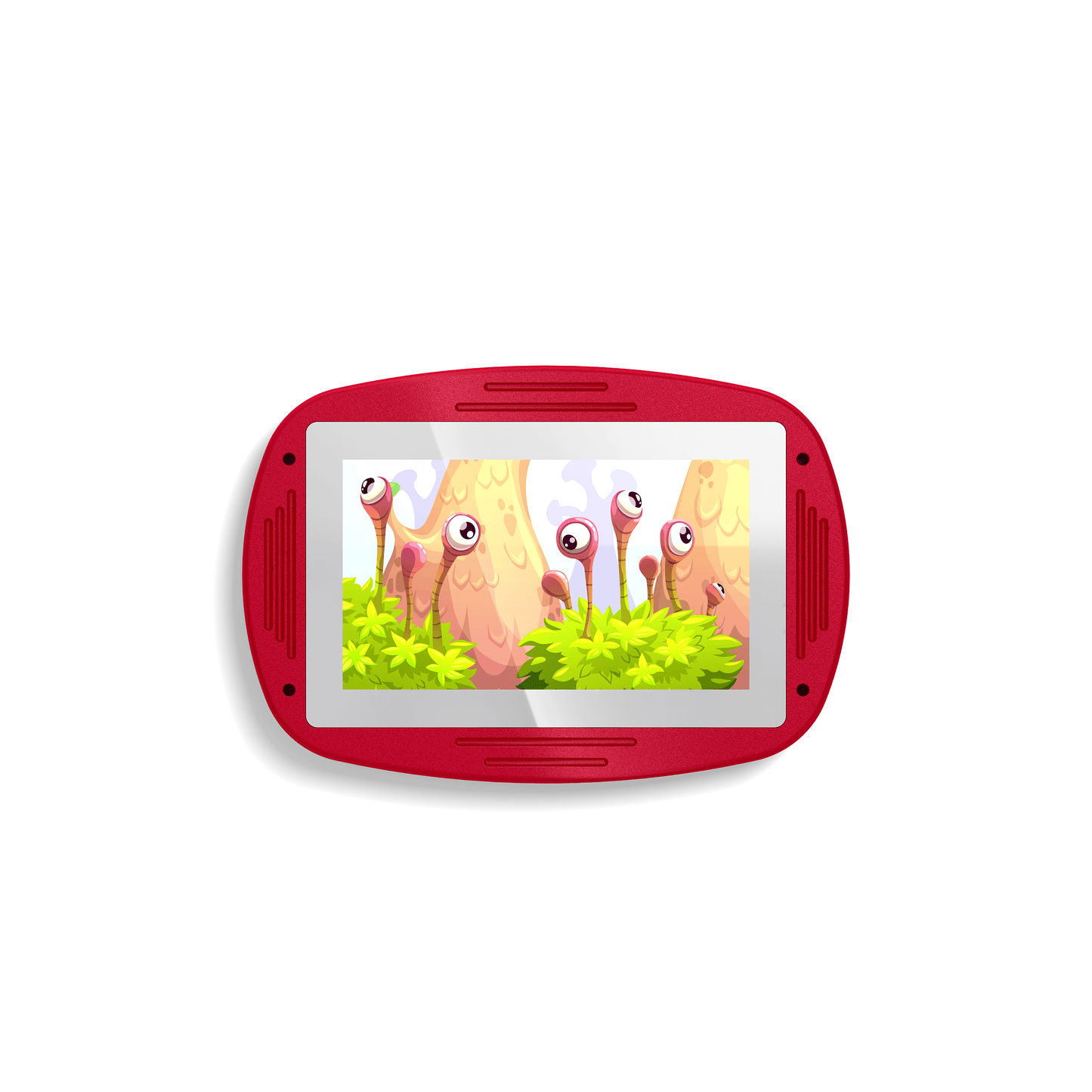 32in Sslab Jr 4K UHD Digital Signage Table Top, Kiosk, or Game Play (Red) - All4Displays