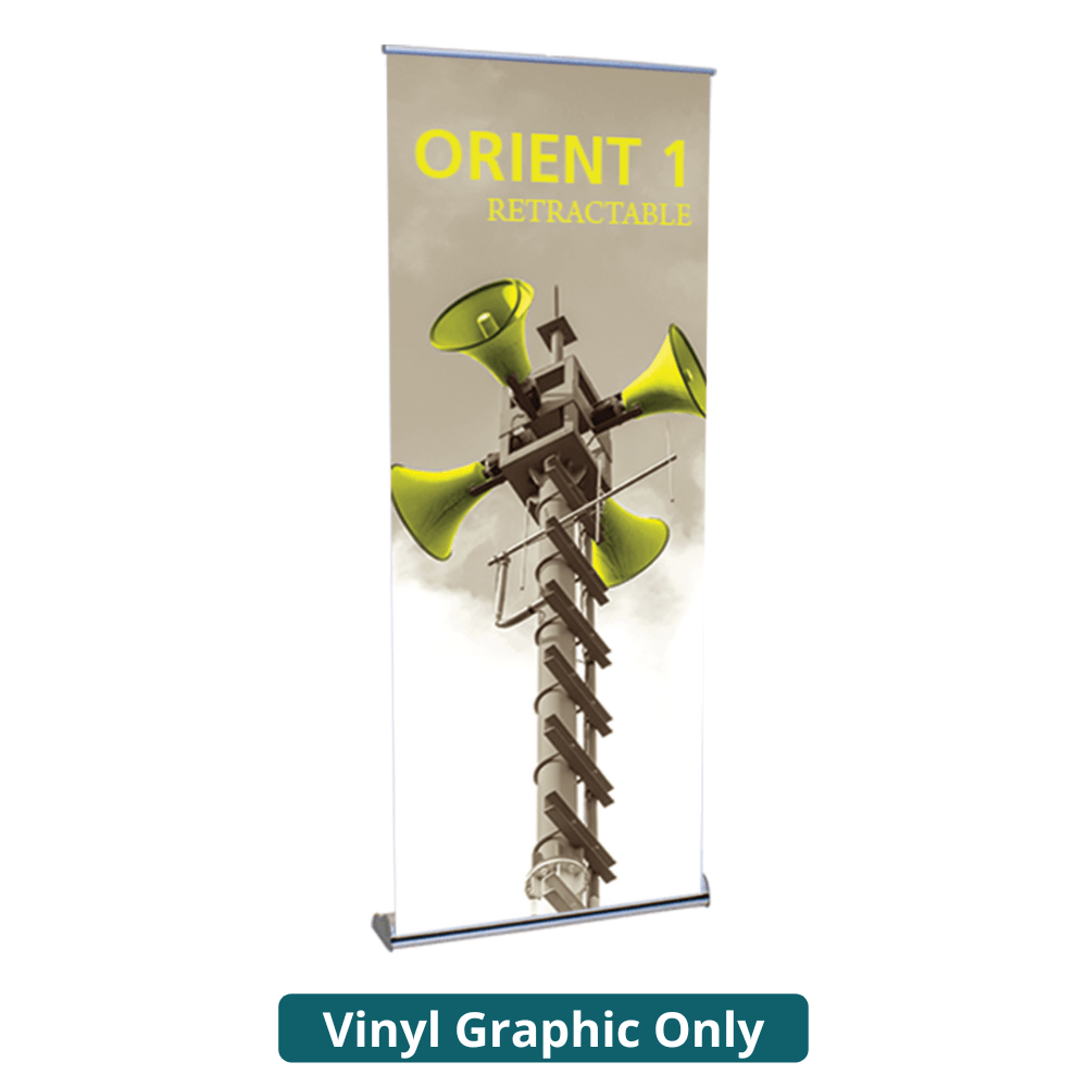 35.5in Orient Double - Sided 920 Retractable Banner Stand (Vinyl Graphic Only) - All4Displays