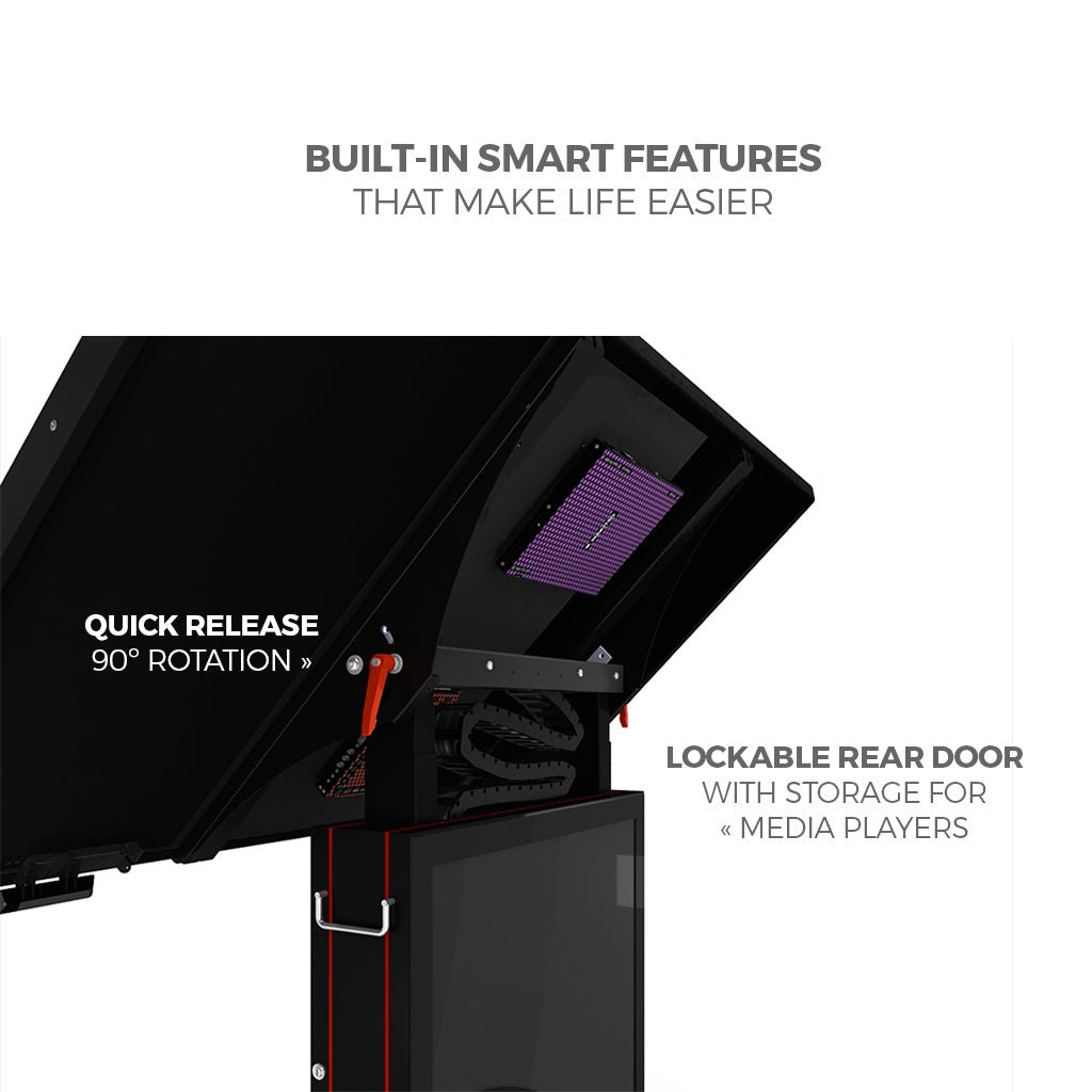 40in Makitso® Sslab - 4K UHD Digital Signage Table Top and Kiosk - All4Displays