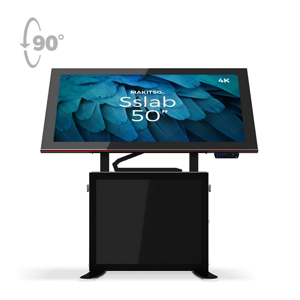 50in Makitso® Sslab - 4K UHD Digital Signage Table Top and Kiosk - All4Displays