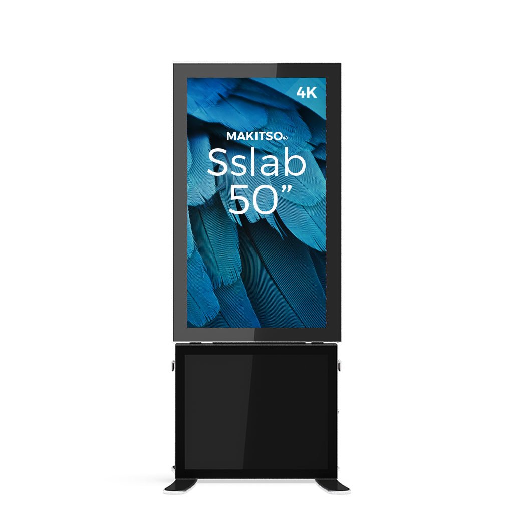 50in Makitso® Sslab - 4K UHD Digital Signage Table Top and Kiosk - All4Displays