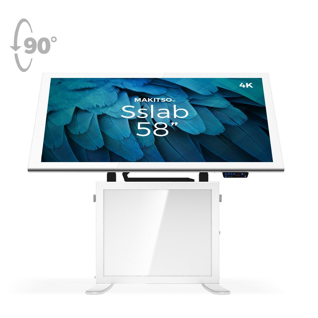 58in Makitso® Sslab - 4K UHD Digital Signage Table Top and Kiosk - All4Displays