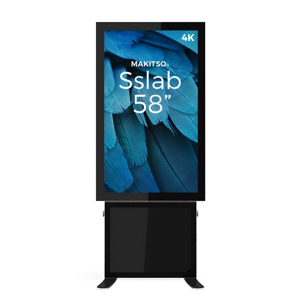 58in Makitso® Sslab - 4K UHD Digital Signage Table Top and Kiosk - All4Displays