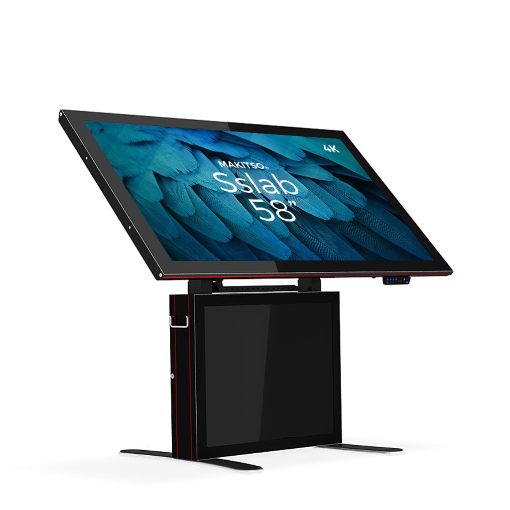 58in Makitso® Sslab - 4K UHD Digital Signage Table Top and Kiosk - All4Displays