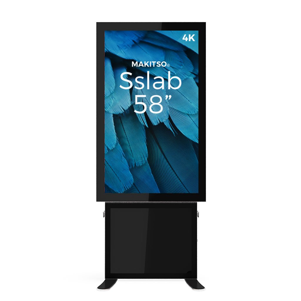 58in Makitso® Sslab - 4K UHD Digital Signage Table Top and Kiosk - All4Displays
