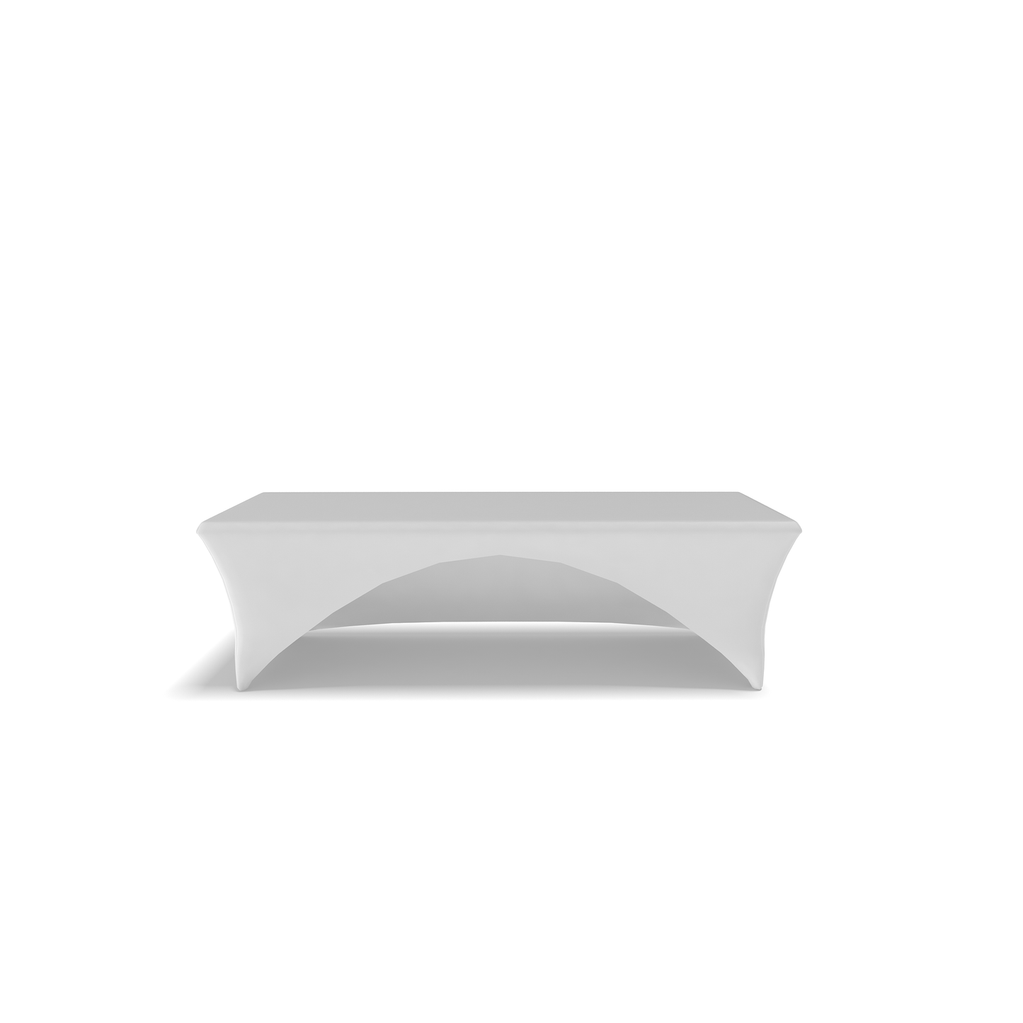 6ft Table Cover Fitted 3 - sided w/Open Back - All4Displays
