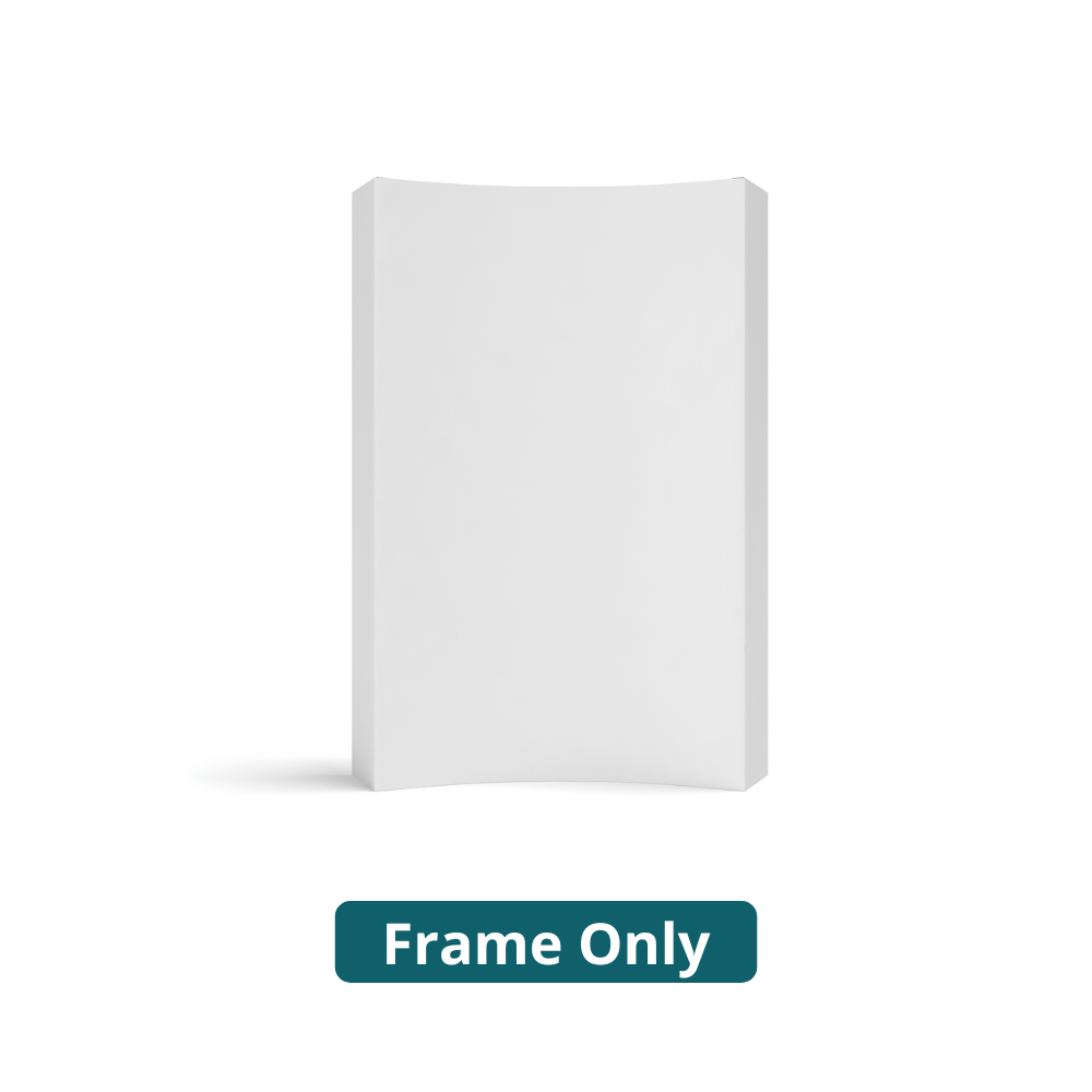 8ft x 5ft OneFabric® Curved Pop Up Display (Frame Only) - All4Displays