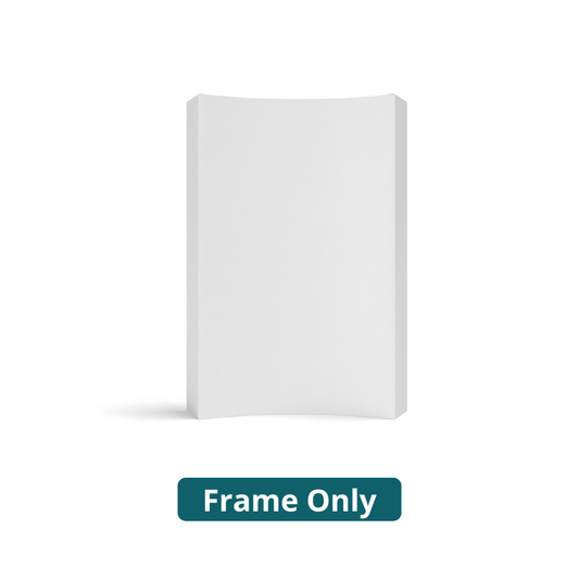 8ft x 5ft OneFabric® Curved Pop Up Display (Frame Only) - All4Displays