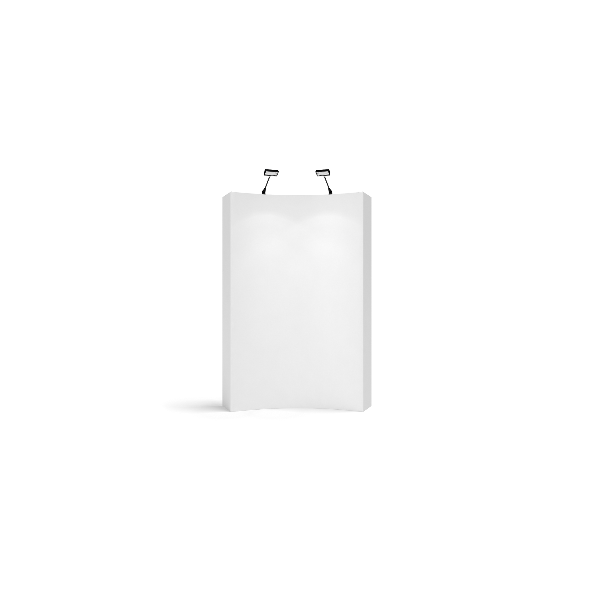 8ft x 5ft OneFabric® Curved Pop Up Display (Frame Only) - All4Displays