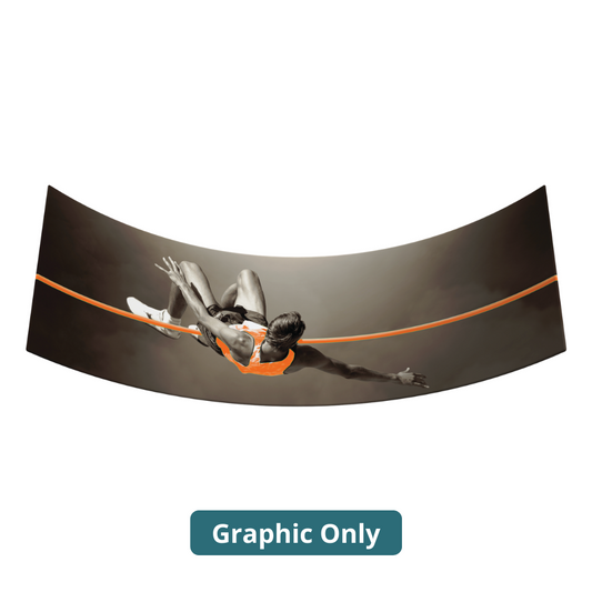 14ft x 6ft Formulate Master 2D Hanging Structure Curve Double-Sided (Graphic Only)