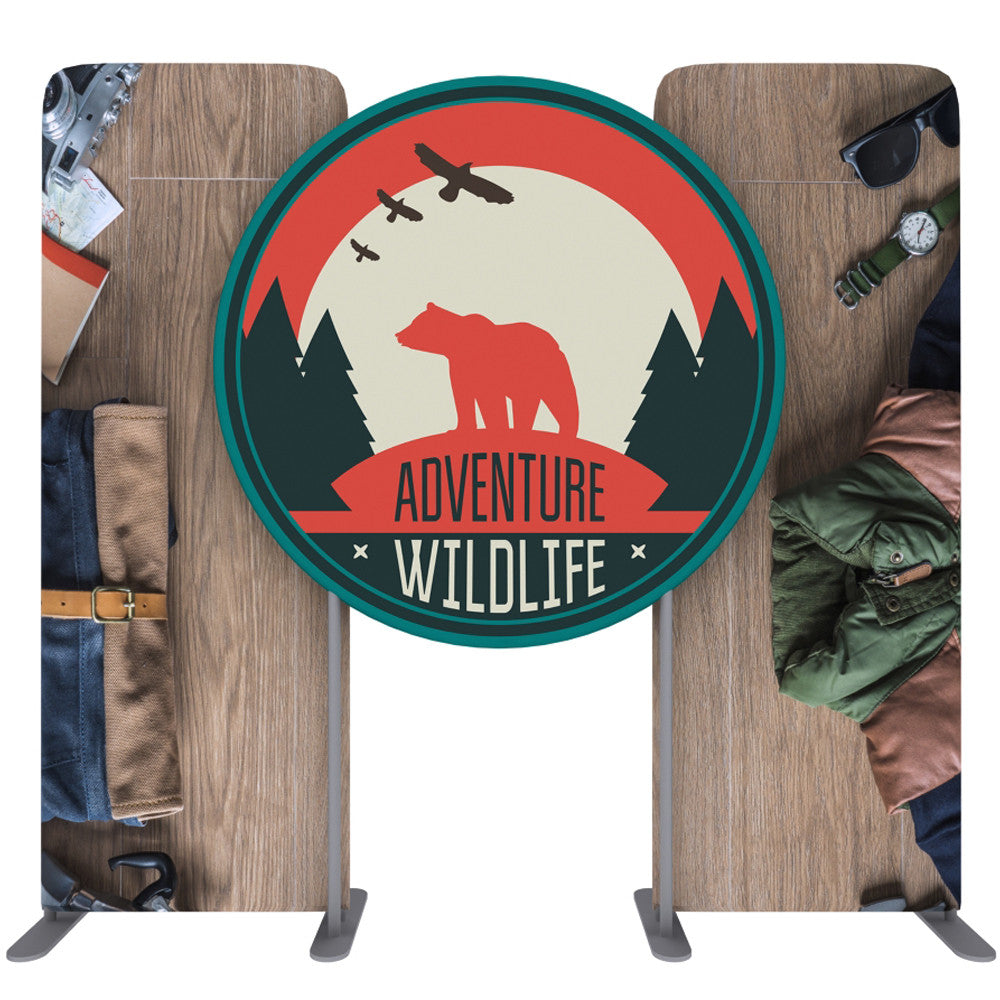 10 ft. Kit J EZ Tube Connect Double-Sided Display