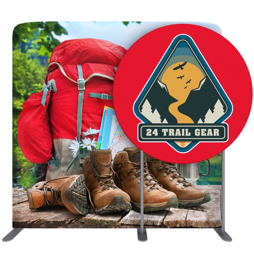 The 10-foot EZ Connect Double-Sided Tubular Kit L Display