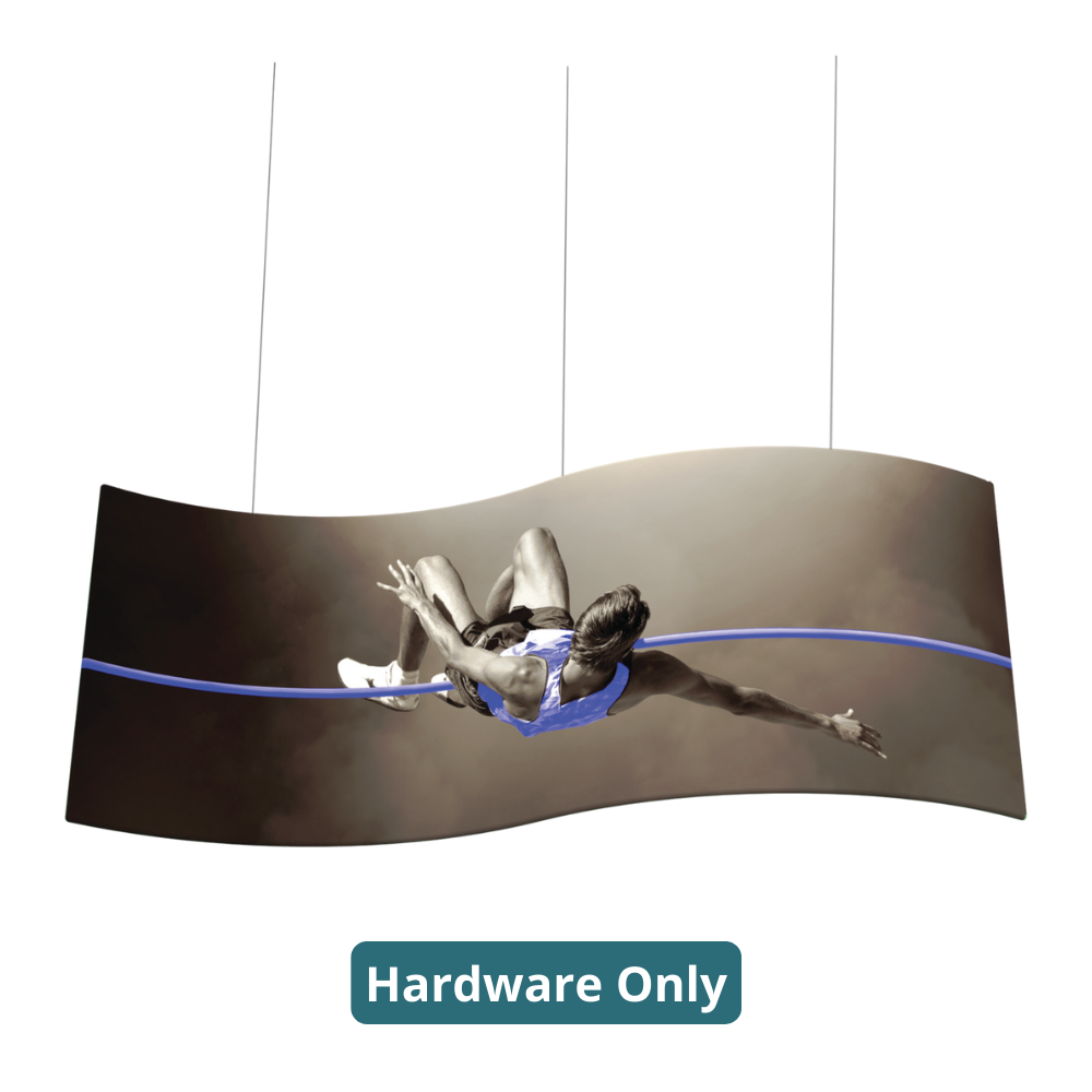 12ft x 4ft Formulate Master 2D Hanging Structure S-Curve (Hardware Only)