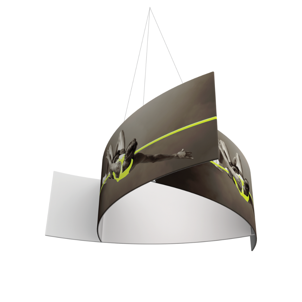 14ft x 2ft Formulate Master 3D Hanging Structure Pinwheel Double-Sided (Graphic Only)