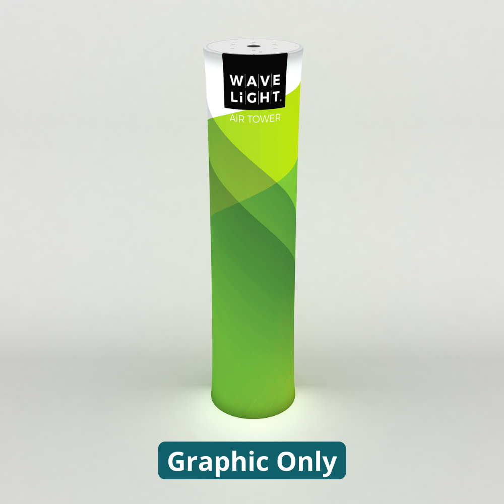 10ft Backlit Inflatable Circular Tower