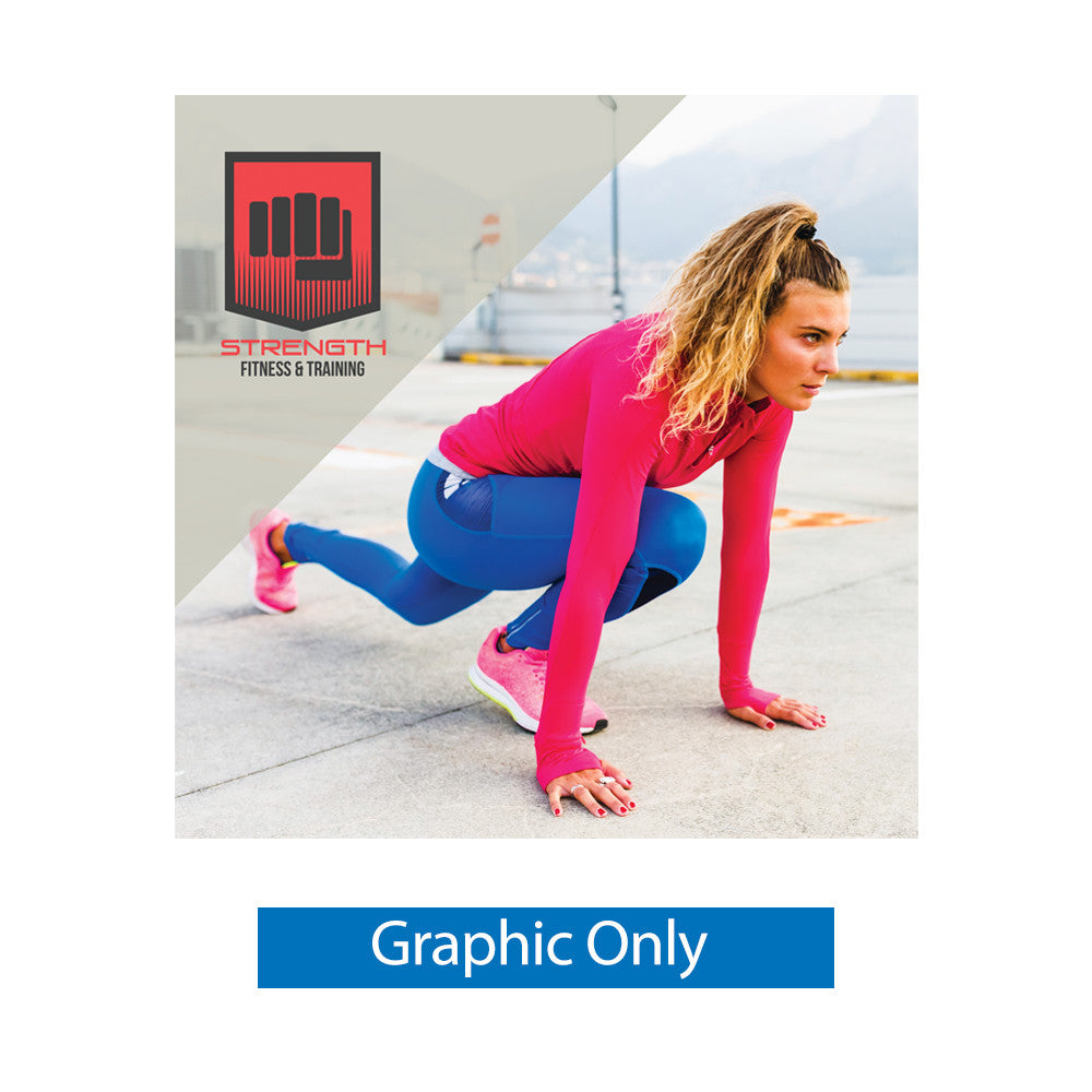 7.5 x 7.5 ft. Lumiere Light Wall® Backlit Double-Sided (Graphic Only)