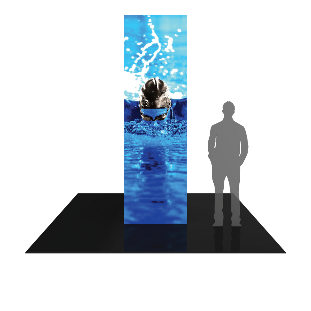 Backlit Four-Sided Tower Trade Show