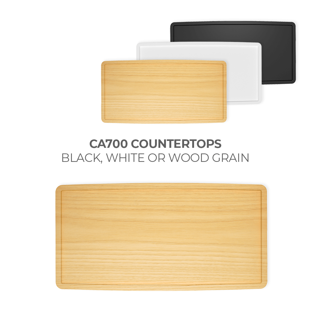 CA700 Exhibit Case and Counter (Graphic Only) - All4Displays
