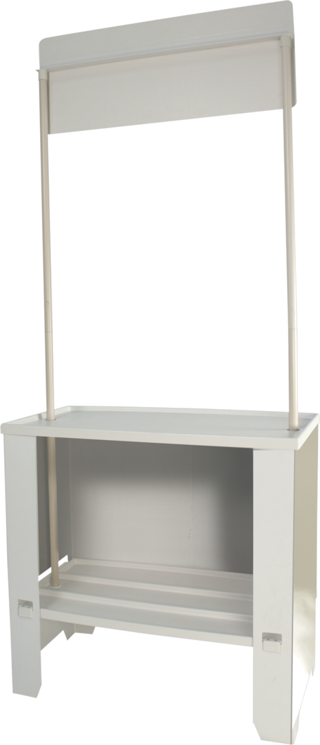 3ft x 7ft Campaign Promotional Counter (Base Graphic Only)