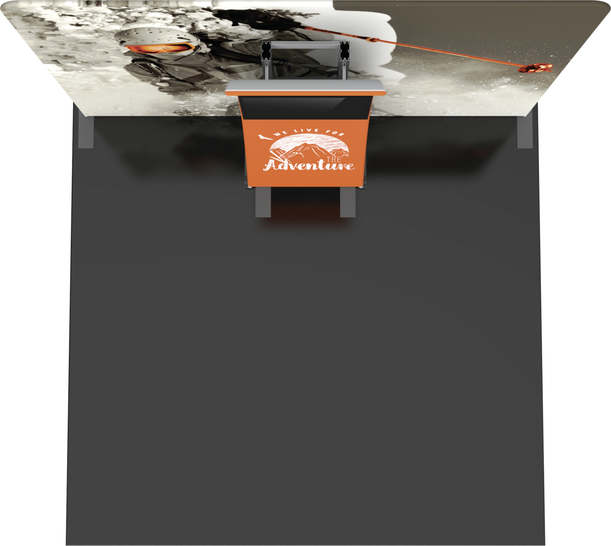 10ft Formulate Designer Series Kit 06 Fabric Backwall (Graphic Only)