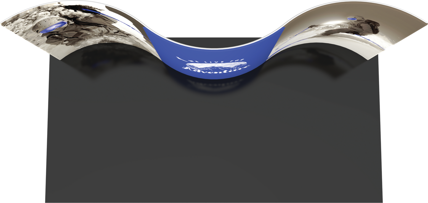 20ft Formulate Designer Series Kit 01 Fabric Backwall (Graphic Only)