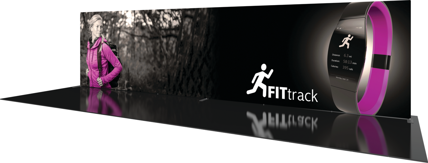 30ft Formulate Designer Series Kit 01 Fabric Backwall (Graphic Only)