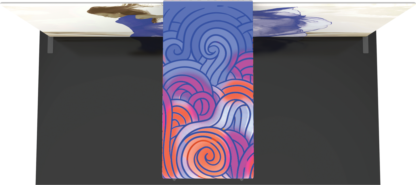 4.5ft x 8ft Formulate Master Backwall Accent 05 Canopy w/ Custom Graphic (Graphic Package)