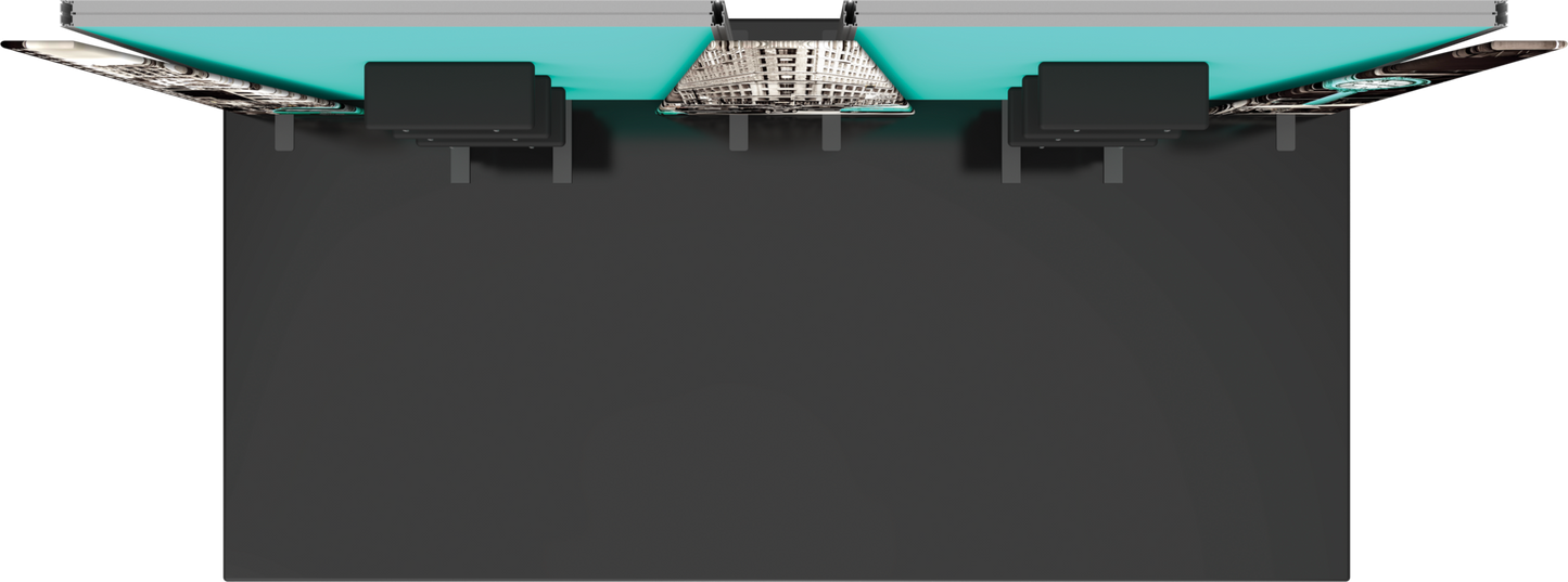 20ft x 10ft Hybrid Pro Modular Backwall Kit 28 (Graphic Only)