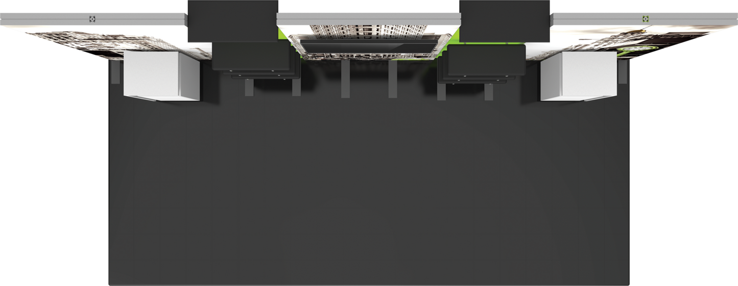 20ft x 10ft Hybrid Pro Modular Backwall Kit 31 (Graphic Package)