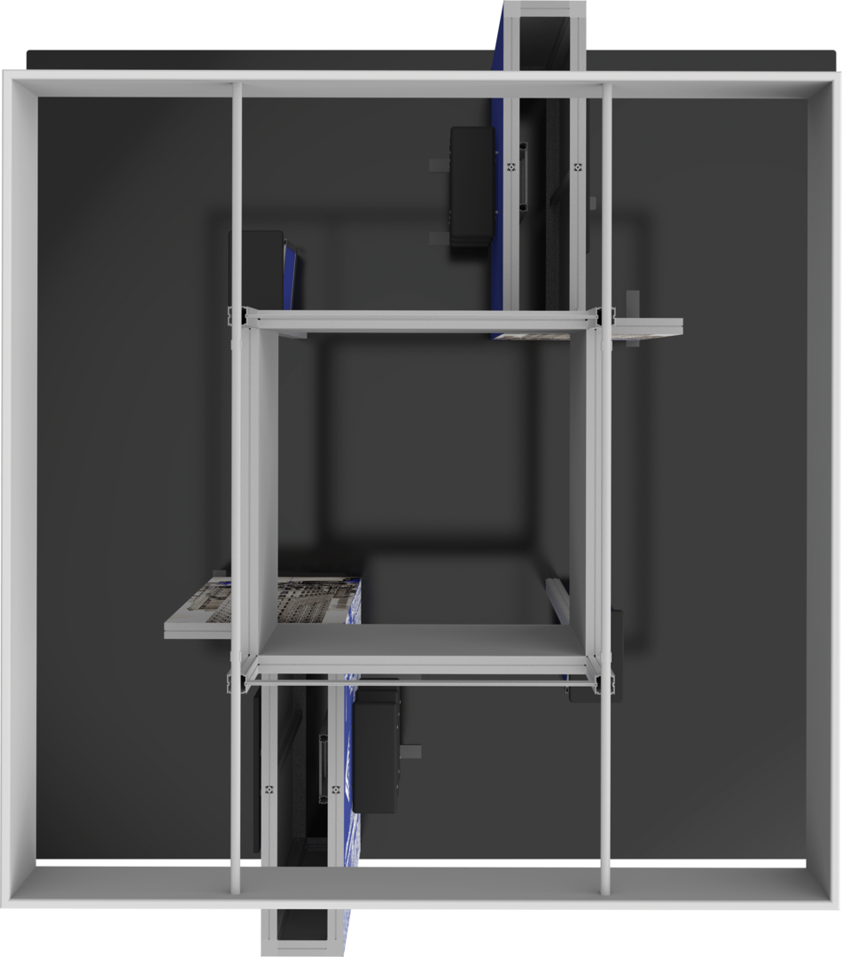 20ft x 20ft Hybrid Pro Modular Island Kit 23 (Graphic Package)