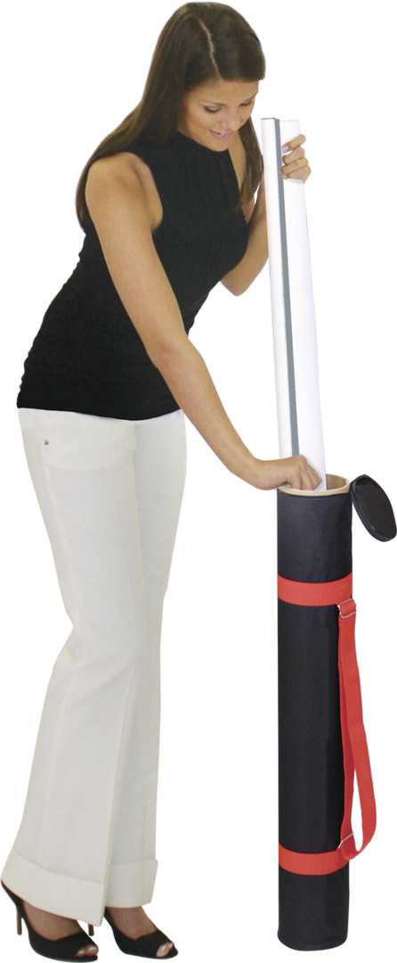 31in x 77in Lightning Spring Back Banner Stand (Supreme Melinex Graphic Package)
