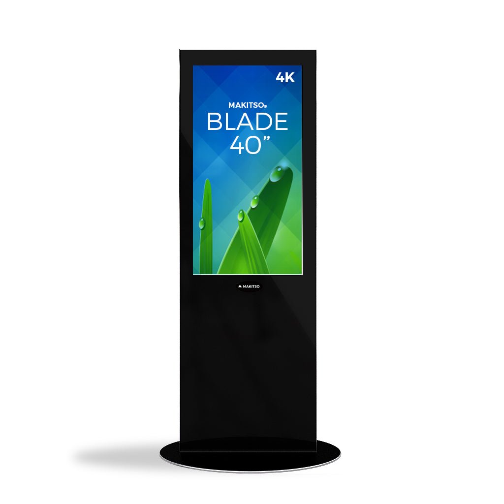 Makitso Blade 40" Pro 4K UHD Digital Signage Kiosk - All4Displays