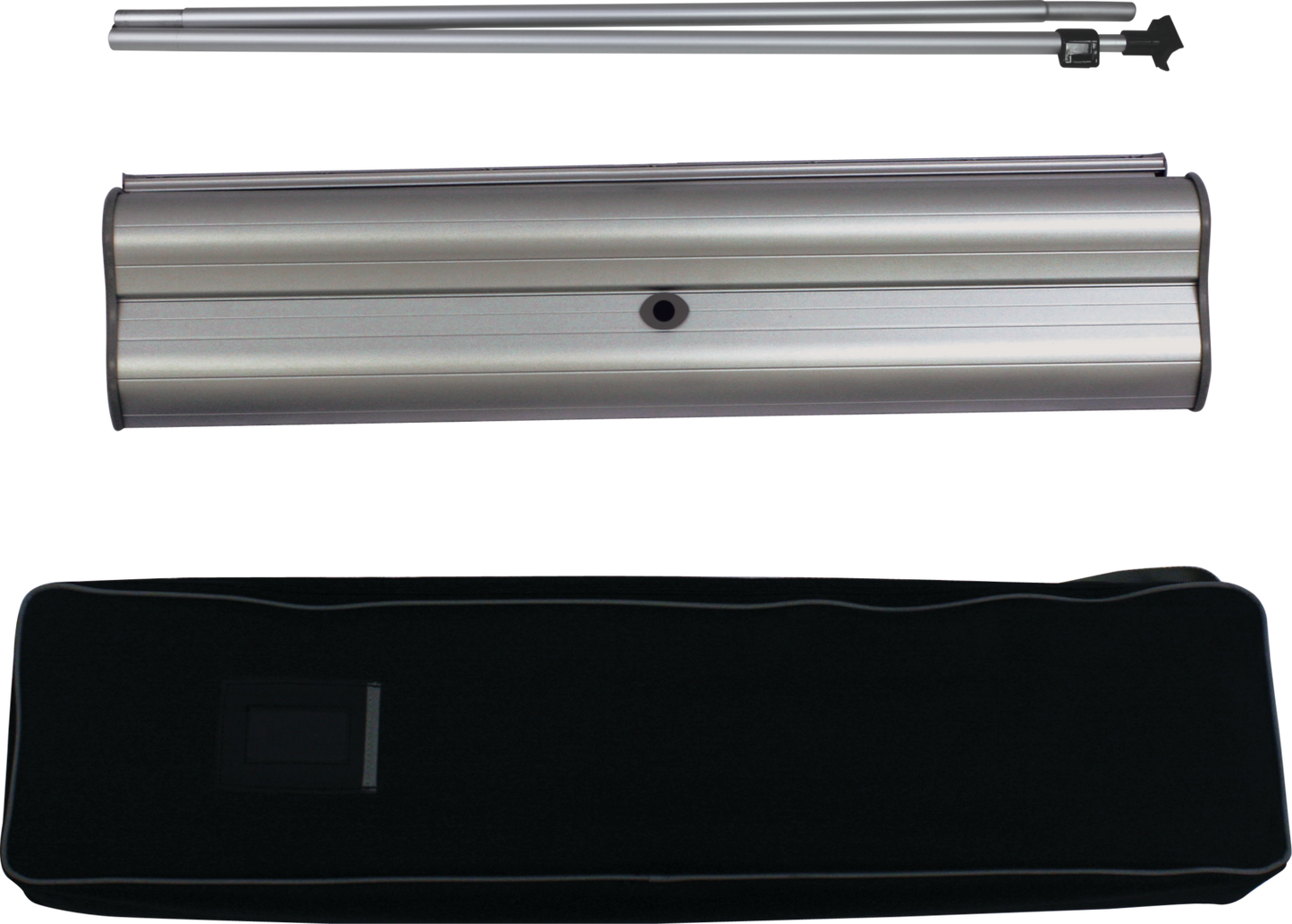 35.5in Orient 920 Retractable Banner Stand (Premium Fabric Graphic Package)
