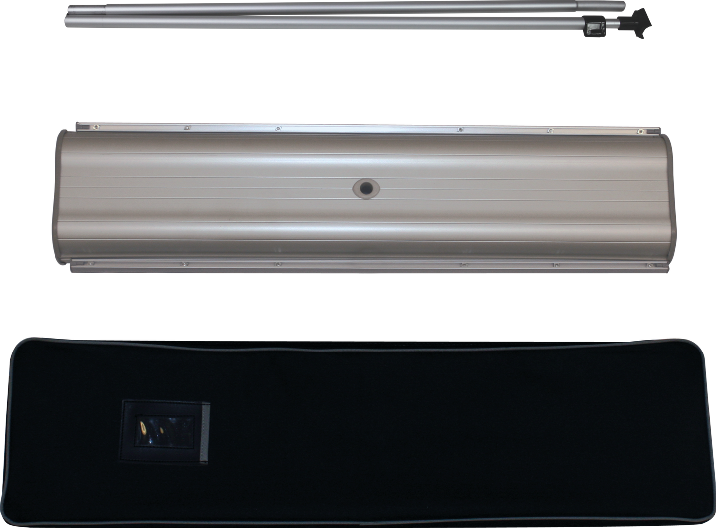 35.5in Orient Double-Sided 920 Retractable Banner Stand (Vinyl Graphic Package)