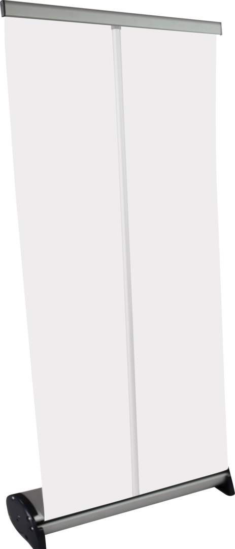 15.5in Phoenix Mini Full Height Retractable Banner Stand 4 pole (Vinyl Graphic Only)