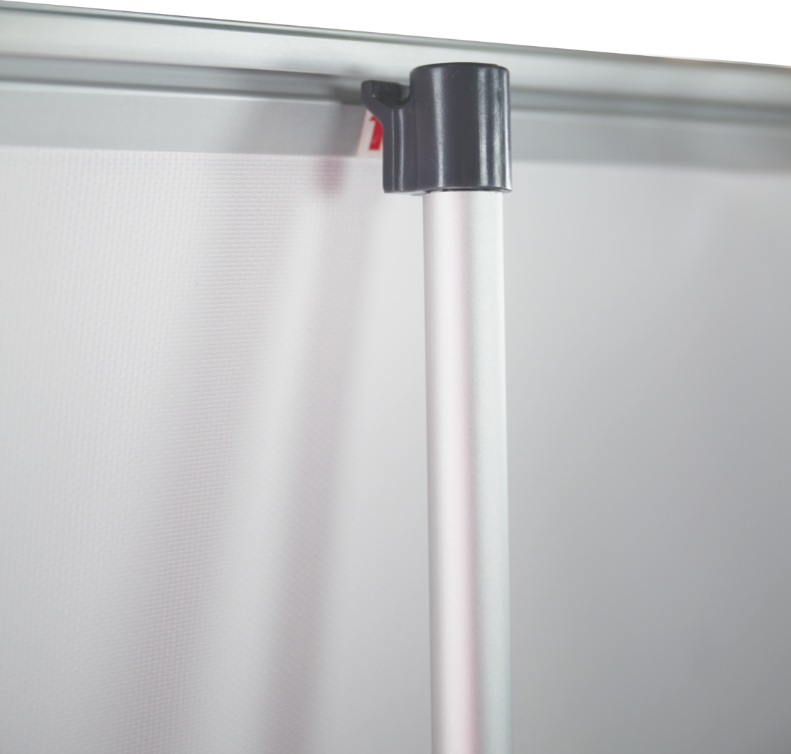 15.5in Phoenix Mini Full Height Retractable Banner Stand 4 pole (Vinyl Graphic Only)