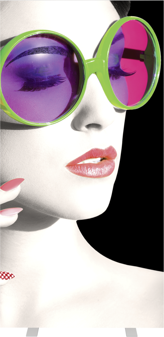 4ft x 8ft Vector Frame Essential Light Box Rectangle 04 Double-Sided (Graphic Only)